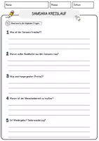 Vorschau - Arbeitsblätter - Samsara Kreislauf Religion Arbeitsblätter mit Fragen + Lösungen Lesetext - Seite 3