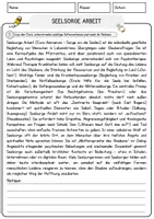 Vorschau - Arbeitsblätter - Seelsorge Arbeit Religion Arbeitsblätter mit Fragen + Lösungen Lesetext - Seite 1