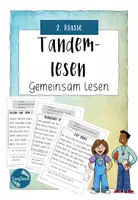 Vorschau - Arbeitsblätter - Materialpaket - Tandemlesen - ab 2. Klasse - Seite 1