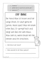 Vorschau - Arbeitsblätter - Tandemlesen- gemeinsam Lesen - Deutsch - ab 2. Klasse - Seite 3