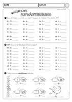 Vorschau - Arbeitsblätter - Teilen mit Rest Intensivtraining Klasse 3 (Automatisierung) - Seite 1