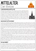 Vorschau - Unterrichtsreihen - Der Glaube im Mittelalter - Die Kirche - Seite 1