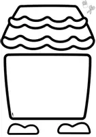 Vorschau - Mal- und Bastelvorlagen - Weihnachten einfache Bilder basteln im Kunst in der Vorschule, Klasse 1, 2, Förderschule - Seite 3
