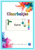 Voorbeeld - Juf Larissa - Klaarbakjes Kerst - Voorblad
