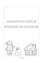 anteprima - Testo - Racconti di natale e disegni da colorare - Pagina di copertina