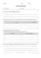 Vorschau - Arbeitsblätter - Klassenarbeit Licht Lichtquelle Lichtdurchlässigkeit Schatten Finsternis Mondphasen mit Lösungen - Deckblatt
