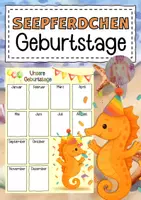 Vorschau - Anderer Materialtyp - Seepferdchenklasse Geburtstagskalender - Deckblatt