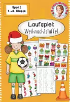 Vorschau - Spiele - Weihnachten Laufspiel Sport | Merkspiel - Deckblatt