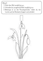 Vorschau - Mal- und Bastelvorlagen - Frühblüher Girlande | Klassenprojekt | Basteln Frühling - Seite 3