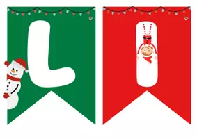 Vista previa - Unidades / Secuencias / Situaciones de Aprendizaje - baderines para navidad decoración de aula - página 2