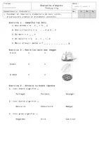Aperçu - Préparation de séance / Séance complète - Anglais - Thanksgiving évaluation - Page 1