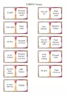 Vorschau - Spiele - Domino Tenses English - Seite 1