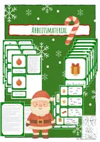 Vorschau - Bildkarten - Weihnachten Arbeitsmaterial - 4-fach-differenziert + Englisch + Plakat - Deckblatt