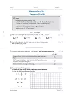 Vorschau - Klassenarbeiten - Wahrscheinlichkeit_Daten und Zufall - Deckblatt