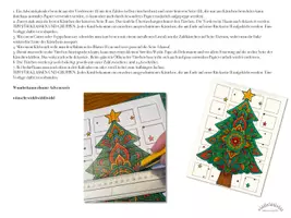 Vorschau - Mal- und Bastelvorlagen - SPARPAKET „ADVENTSKALENDER“ (Weihnachten, Weihnachtskalender, Advent) - Seite 2