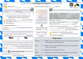 Vorschau - Stundenentwürfe - Landtagswahlen Bayern - Seite 1