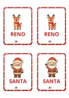Vista previa - Juegos / Gamificación - Memorama de navidad - página 1