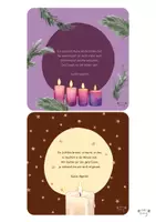 Vorschau - Poster - Tischsprüche für die Adventzeit - Ideal für Einsteckwürfel - Seite 1