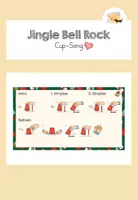 Vorschau - Bildkarten - Cup-Song: Jingle Bell Rock (Bobby Helms) - Deckblatt