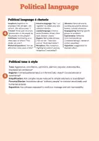 Vorschau - Poster - How to analyse a political speech Englisch - Seite 2