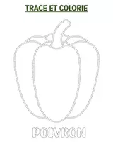 Aperçu - Matériel pour travaux manuels / dessin - Cartes éducatives de légumes : trace et colorie - Page 2