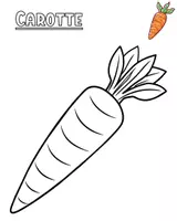 Aperçu - Matériel pour travaux manuels / dessin - Cartes éducatives de légumes : trace et colorie - Page 3