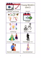 Vorschau - Stationenlernen - Bildkarten Vocabulary passend zu Young World 4 Unit 3 - Seite 3