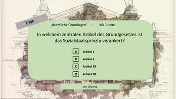 Vorschau - Interaktives Material - Quizshow: Sozialstaat Deutschland (Interaktives Ratespiel) - Seite 2