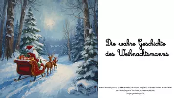 Aperçu - Autre type de ressources - Livre à projeter - Die wahre Geschichte des Weihnachtsmanns - Page de couverture