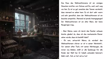 Aperçu - Autre type de ressources - Livre à projeter - Die wahre Geschichte des Weihnachtsmanns - Page 2