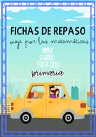Vista previa - Hojas de trabajo - FICHAS DE REPASO: Un viaje por las matemáticas - Portada