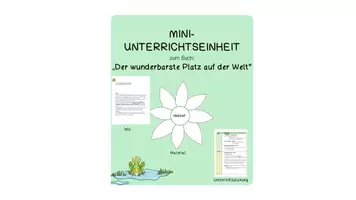 Vorschau - Unterrichtsreihen - Unterrichtsplanung und Material zu "Der wunderbarste Platz auf der Welt - Deckblatt