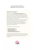Vorschau - Arbeitsblätter - Achtsamkeitskarten für den Unterricht – 40 Miniübungen für Ruhe, Fokus & Klassenklima (Sek I) - Seite 1