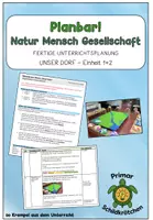 Vorschau - Unterrichtsreihen - Planbar! - Unterrichtsplanung NMG: Unser Dorf (Einheit 1+2) - Deckblatt
