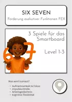 Vorschau - Spiele - Six Seven - 5-Minuten-Spiel - Förderung exekutiver Funktionen FEX - Deckblatt