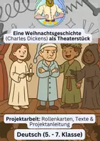 Vorschau - Spiele - Eine Weihnachtsgeschichte (Charles Dickens) Theaterstück - Deckblatt