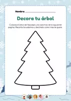 Vista previa - Refuerzo / NEE / Materiales de apoyo - FICHAS DE CREATIVIDAD NAVIDEÑAS - página 2