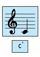 Vorschau - Arbeitsblätter - Noten Namen lernen zur Weihnachtszeit, Violinschlüssel geheime Noten entschlüsseln - Seite 3