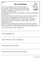 Vorschau - Arbeitsblätter - Winter | Leseverständnis Growing Bundle, Klasse 1 & 2 - Seite 2