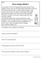 Vorschau - Arbeitsblätter - Winter | Leseverständnis Growing Bundle, Klasse 1 & 2 - Seite 3