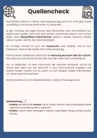Vorschau - Arbeitsblätter - Strategien zum Erkennen von Fake News / Medienbildung / Medien / Politik / Sozialkunde / Klasse 8-12 / Deutsch / Inklusion und Differenzierung - Seite 1