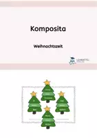 Vorschau - Arbeitsblätter - Komposita zur Weihnachtszeit - Schweizer Version - Deckblatt