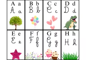 Aperçu - Jeux - Alphabet cartes - Page de couverture