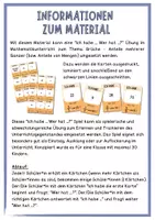 Vorschau - Spiele - Brüche Anteile mehrerer Ganzer - Ich habe... Wer hat...? Spiel - Seite 1