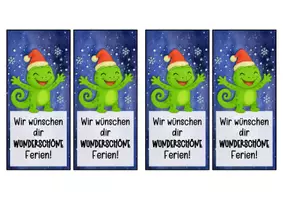Vorschau - Anderer Materialtyp - Chamäleonklasse Lesezeichen zu Weihnachten - Seite 2