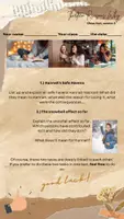 Vorschau - Klassenarbeiten - 13 reasons why - Class Test Version 4 Safe Havens Snowball Effect - Seite 1
