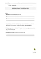 Vorschau - Klassenarbeiten - Materialpaket Fabel Klassenarbeit, Nachschreibarbeit, Erwartungshorizont und Checkliste - Seite 1