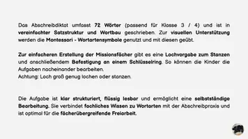 Vorschau - Fördermaterial/Inklusion - Mission Sprachreise: Abschreibdiktat "Tag und Nacht" - Seite 3