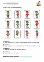 Voorbeeld - Begrijpend lezen: De Kerst-detective - 2de leerjaar/groep 4 - Pagina 1