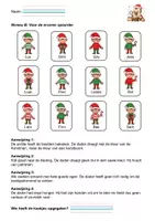 Voorbeeld - Begrijpend lezen: De Kerst-detective - 2de leerjaar/groep 4 - Pagina 2